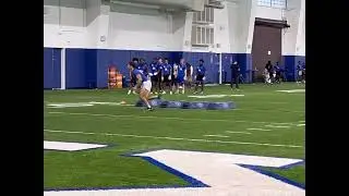 2023 LB &bull; Luke Mergott &bull; Duke Prospect Camp &bull; 6/09/ 22