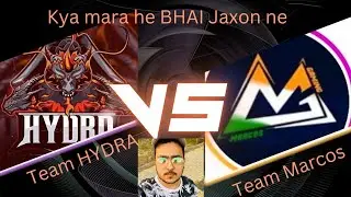 HYDRA HARISAV reaction on TEAM HYDRA VS TEAM  marcos gaming Hail 🐉HYDRA official 1.9