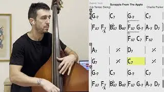 Scrapple From The Apple &ndash; Double Bass Backing Track (No Accompaniment)
