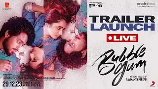 Bubblegum Trailer Launch Event LIVE | Roshan Kanakala | Maanasa Choudhary | Ravikanth Perepu
