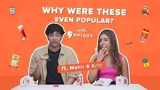 Gen Z tries Millennial Snacks | 90s nostalgia edition ft. @mxm-mahirmalhotra8200 & @KrittiSingh