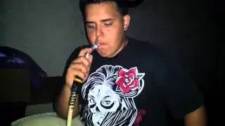 Blowing smoke rings