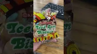 ICED GEM BISCUITS | Satisfying #trending  #viral #asmr #shorts