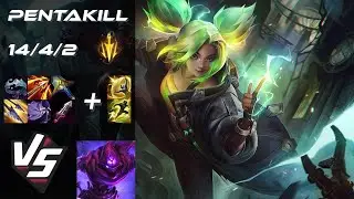BOTTOM Zeri vs Malzahar [PENTAKILL] - EU Master Patch 26.1