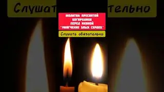 Молитва Пресвятой Богородице перед Иконой 