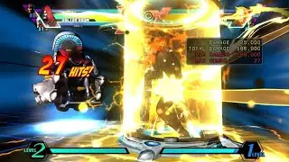 ULTIMATE MARVEL VS. CAPCOM 3 Jump L ReJump Doctor Doom Combo
