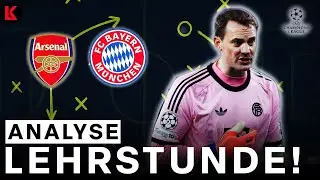 ARSENAL zeigt BAYERN die Grenzen auf! | UCL ANALYSE