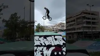 First skatepark in Greece!! #bmx #shorts