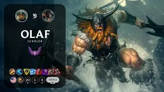 Olaf Jungle vs Fiddlesticks - NA Master Patch 14.4