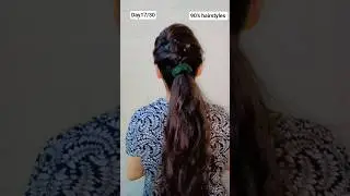 day 17/30 #hairstyle #newvedio #challenge #30daychallenge #viral #hairtutorial ##90's hairstyles
