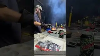 Melting Lead for Go Cart Weights 