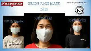 Orion Mask | Face Mask | Face Mask exporter | Face mask Manufacturer | Face Mask in Thailand