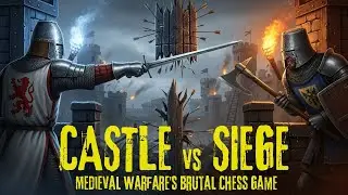 MEDIEVAL SIEGE HELL | UNSEEN #medievalhistory #siegewarfare #castle #darkages