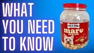 There are PROS and CONS to Milk Bone MaroSnacks dog treats...