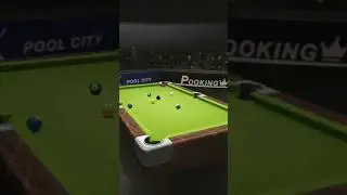 Slow Motion | Pool Pooking City | #Billiard #shorts #50secplay