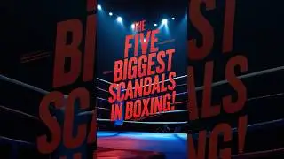 The 5 Biggest Scandals in Boxing! | Mike Tyson  Muhammed Ali  Panama Lewis  Don King   Luis Resto