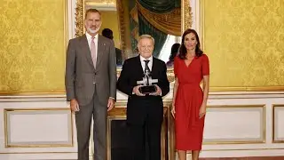 Los reyes presiden la reunión del Patronato del Instituto Cervantes en el Palacio Real de Aranjuez