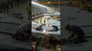 Fighter jet maintenance: Sparks #shorts #jetfighter #aviation #weldinglife #trendingnow #mustwatch