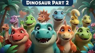Dinosaur Video for Kids 🦖🦕 | Cute Dinosaurs Names | 4K Learning #dinosaur 