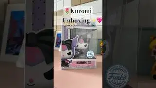 Kuromi Funko Pop #unboxing #anime #kuromi #sanrio #cute #shorts #kawaii #trending
