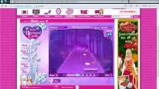 Me playing 'Barbie and the Diamond Castle Rock' Part 1