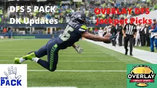 Overlay Jackpot Picks and DraftKings Updates
