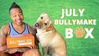 Bean&rsquo;s July Bullymake Box! 🦴🐾 | Unboxing and Review | Ming and James