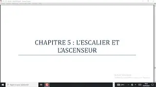 🌎 Séance n°013 CALCUL DE STRUCTURE A LA MAIN D'UN R+5 I CHAP 5 L'ESCALIER ET L'ASCENSEUR