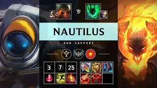 Nautilus Support vs Thresh - VN Challenger Patch 25.18