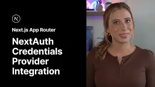 Интеграция с поставщиком учётных данных NextAuth | Маршрутизатор приложений Next.js