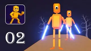 Ninja Shuriken: Throw & Slice - Gameplay 02 - Level 66-140