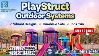 Amazing Multi Outdoor Play System Installation | Safe & Colorful Kids Playground
