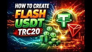 How To Create Flash USDT TRC20 | Easy To Create Flash USDT