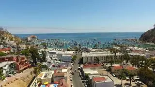 Avalon City Sta Catalina Island | Drone View | No Copyrights