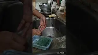 ASMR DISHWASHING #calmmind #peace #releaxwithsinkclean #satisfying #householdchores #experiencing 