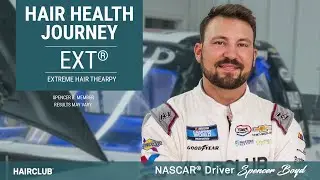 Hair Regrowth Journey with NASCAR champ | EXT Extreme Hair Therapy