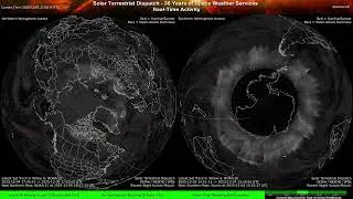 The Sun Now - Enhanced Northern Lights 3 to 5 December