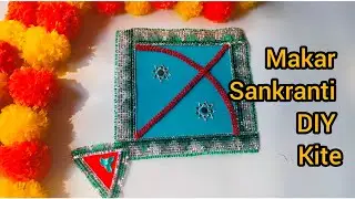 How to make Kite | Kite decoration ideas | DIY Kite | Makar Sankranti Special craft