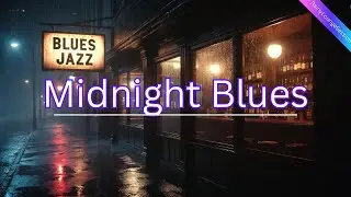 Rainy Night at a Blues Jazz Bar | Smooth Blues & Jazz Ambience