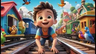 The Solar Train Song | German Nursery Rhyme | Kids Songs | Baby Music