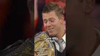 Why The Miz was Given a Fake WWE Championship
