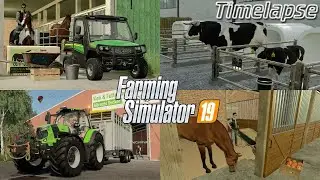 Selling BULLS & starting HORSE BREEDING with The CamPeR! 🐮🐴 | [FS19] - Timelapse #22