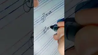 name art #handwriting #calligraphy #education #lettering #sara #river