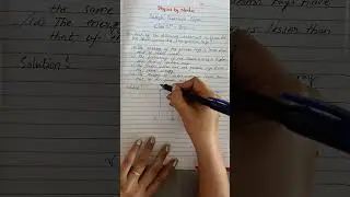 CBSE Sample Paper Class 12th physics Solution #class12th # physics #samplepaper