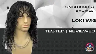 Loki Wig Review &ndash; 18 Inch Long Curls for Party & Cosplay! 🔥 AliExpress Unboxing