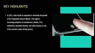 Fingerprint Sensor on Display Market Growth Outlook | Industry Data Analytics | IDA
