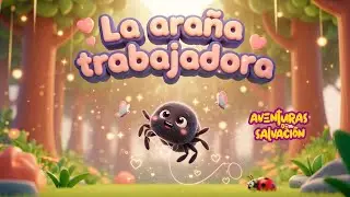LA ARAÑA TRABAJADORA 🕷️💼 – Canción sobre constancia y propósito | Aventuras de Salvación