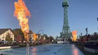 Kings Island Halloween Haunt opening ceremony on Fridays 2022