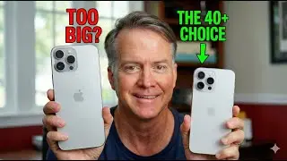 iPhone 17 Pro против Pro Max: почему людям старше 40 лет стоит купить именно эту модель?