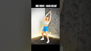 Standing Core Exercise to Relieve Back Pain #CoreWorkout #DeskWorkout #BackPainRelief
